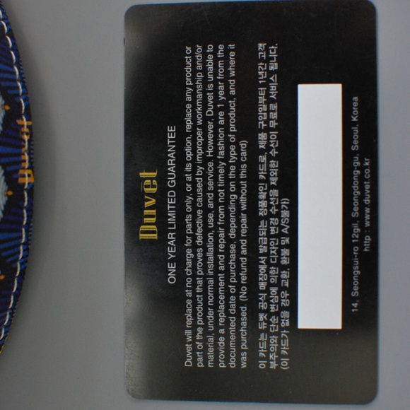 Bag by duvet. Designer brand from Korea - Picture 8 of 8